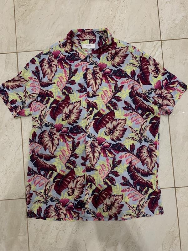 Мужской Next Рубашка Разноцветный 42 / XL / 50