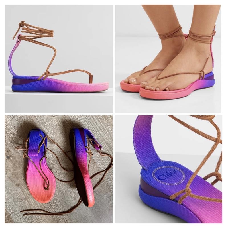 Femme Chloé Sandales Multicolore 39