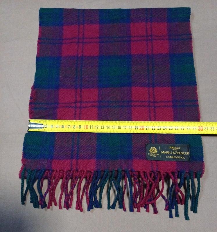 Унисекс Marks & Spencer Шарф Красный Шерсть
