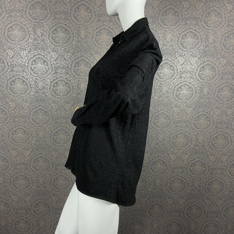 Damen Circolo 1901 Hemd Grau Baumwolle 36 / S / 44
