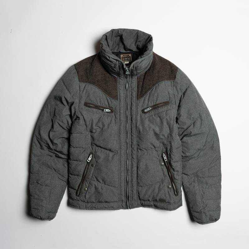 Мужской Diesel Пуховик Серый 40 /L / 48