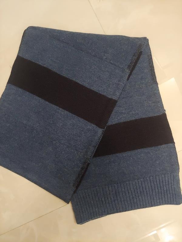 Homme Banana Republic Écharpe Noire Acrylique