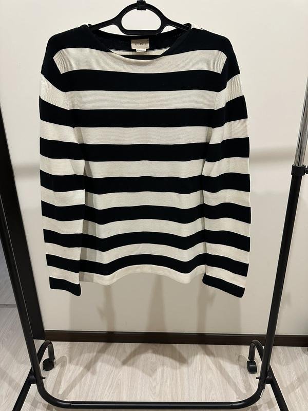 Herren Gucci Pullover Weiß Baumwolle 40 /L / 48