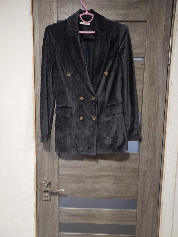 Femme Circolo 1901 Blazer Gris Velours 34 / XS /