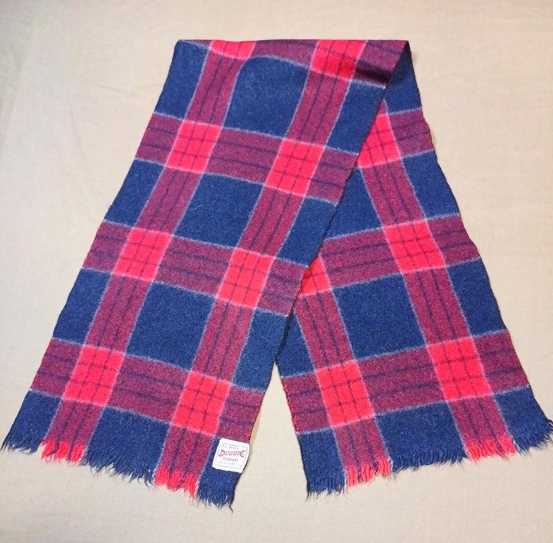 Мужской Duggie Шарф Красный Шерсть