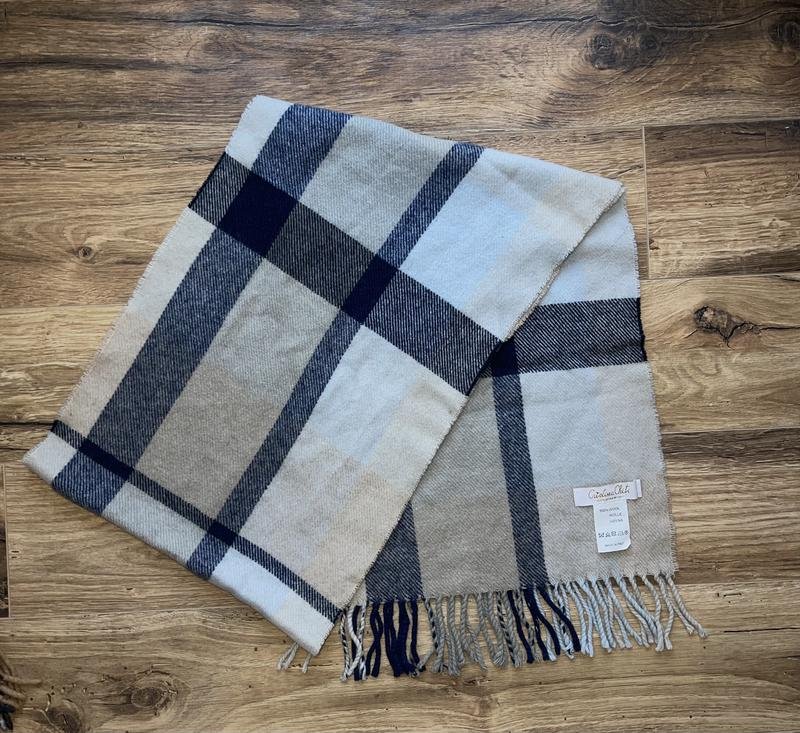 Women Ballin Scarf Grey Wool
