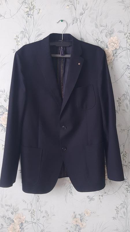Herren Benvenuto Sakko Marineblau Polyester 44 /