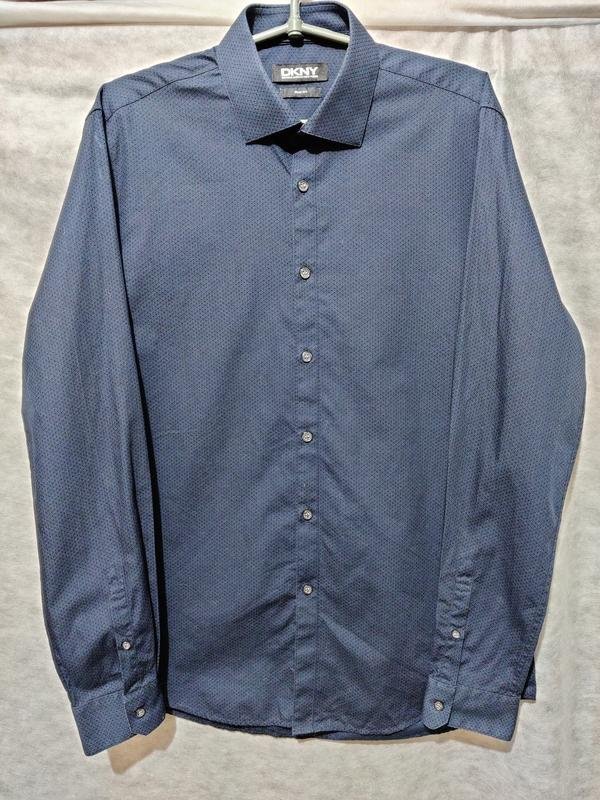 Homme DKNY Chemise Noir Coton 40 /L / 48