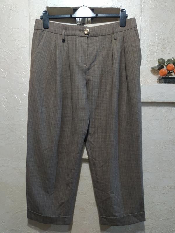 Damen Iceberg Hose Braun Wolle 42 / XL / 50