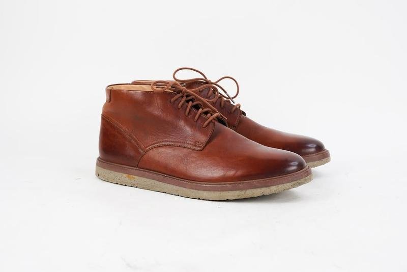 Uomo Clarks Stivali Marrone Pelle 46