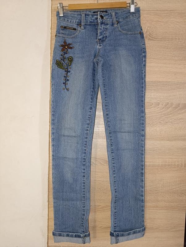Femme Castelli Jeans Bleu Marine 26 / S