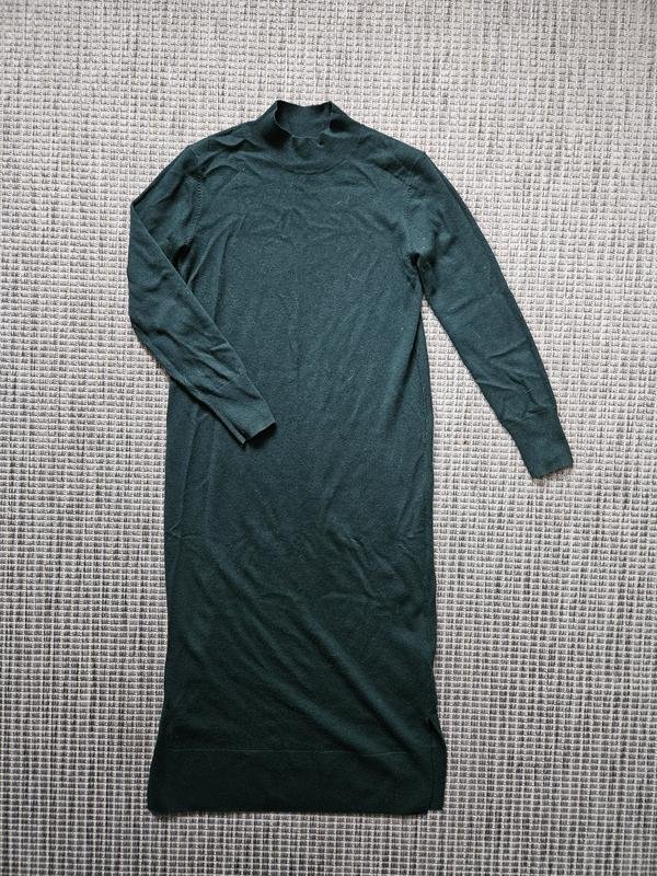 Women Hobbs Dress Green Knit 36 / S / 44