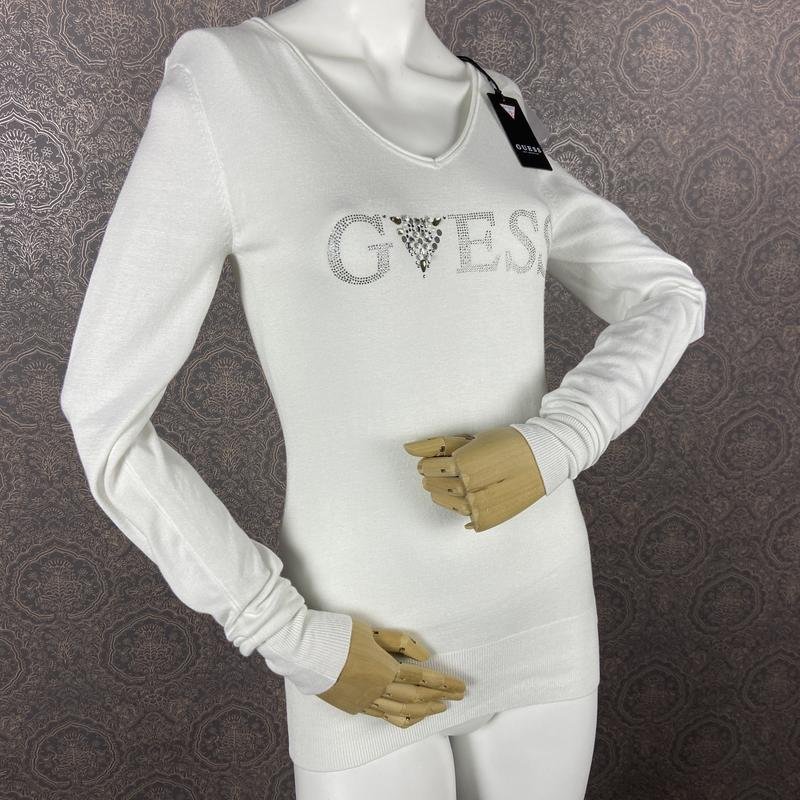 Женский GUESS Свитер Белый Вискоза 36 / S / 44