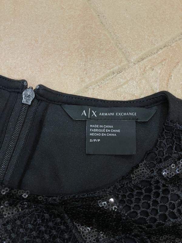 Женская Armani Exchange Сукня Чёрный 36 / S / 44