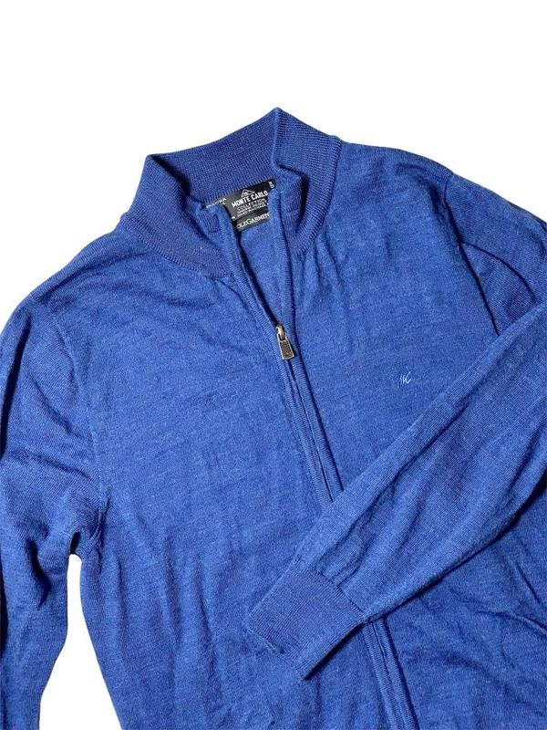 Damen Monte Carlo Pullover Marineblau Wolle 38 / M