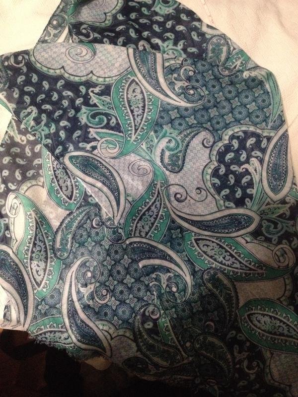 Écharpe Banana Republic Verte