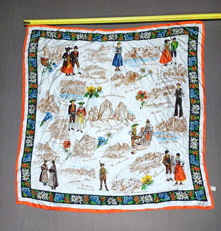 Женский Adieffe Шарф Белый Полиэстер