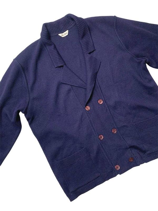 Herren Bertha Pullover Marineblau Acryl 42 / XL /