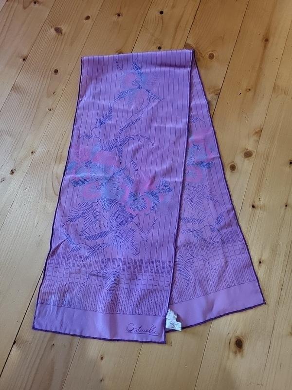 Women Ballin Scarf Purple Silk