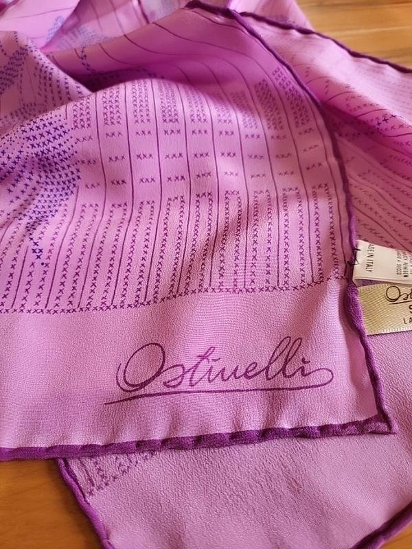 Women Ballin Scarf Purple Silk