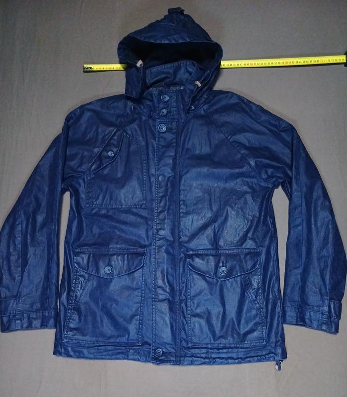 Мужской Fat Face Куртка Тёмно-синий Лен 38 / M /