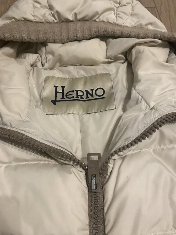 Женский Herno Пуховик Белый 36 / S / 44
