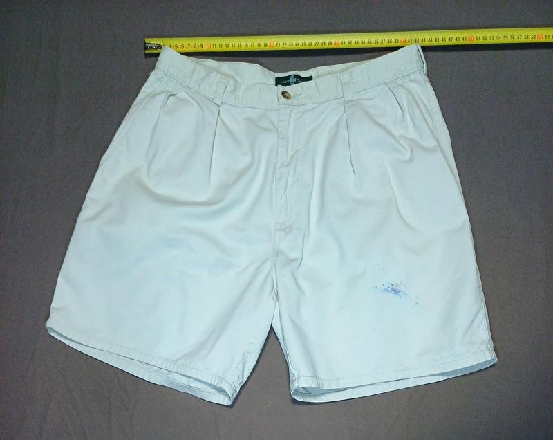 Men Hunt Club Shorts Beige Cotton 34