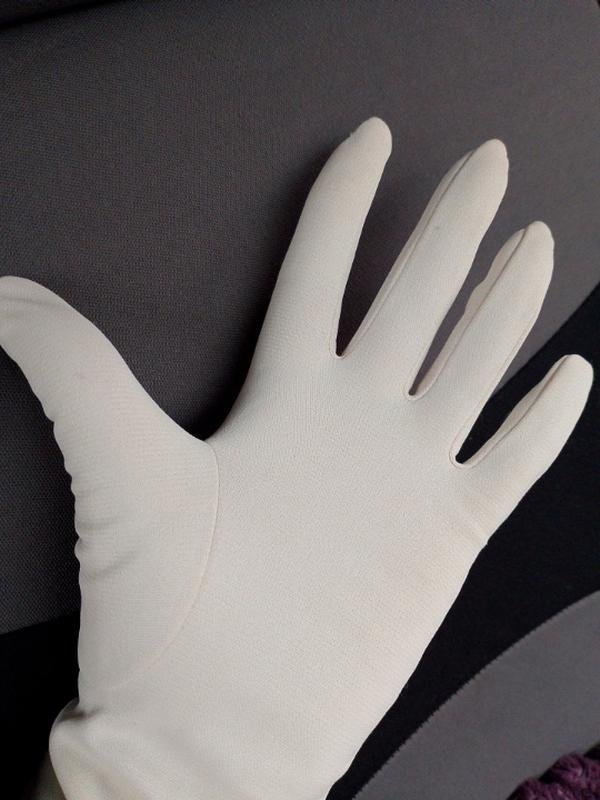 Donna American Vintage Guanti Bianchi Poliestere 7