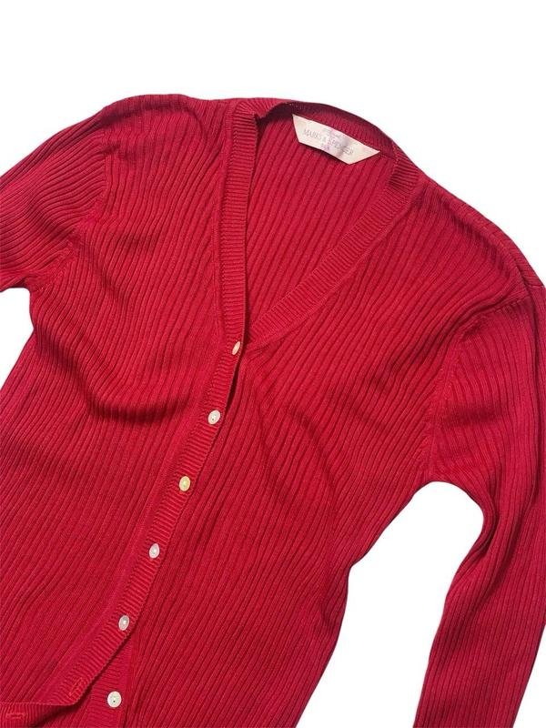 Damen Stmichael Pullover Rot Seide 38 / M / 46