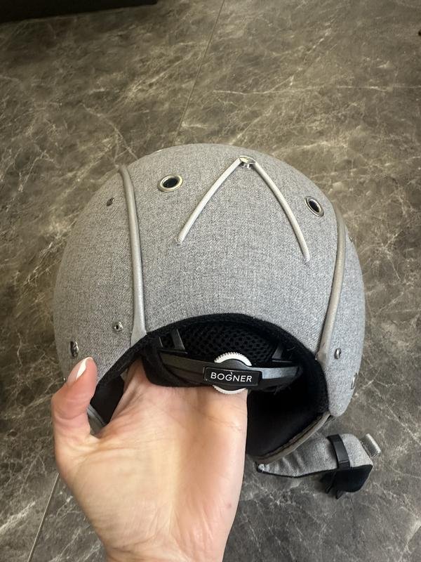 Uomo Bogner Casco Argento L