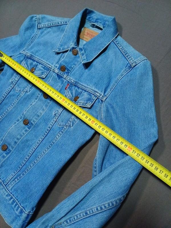 Damen Levi's Jacke Marineblau Baumwolle 36 / S /