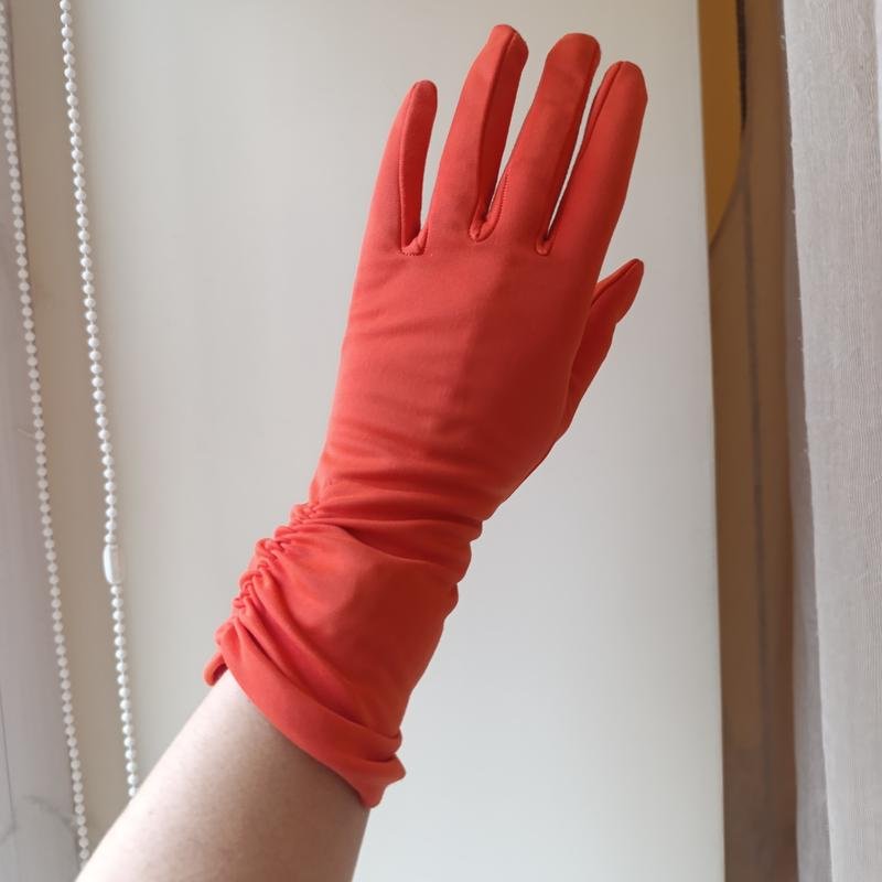 Donna American Vintage Guanti Corallo Taglia Unica