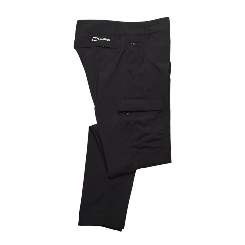 Herren Berghaus Hosen Schwarz Nylon 28 / XS / 42