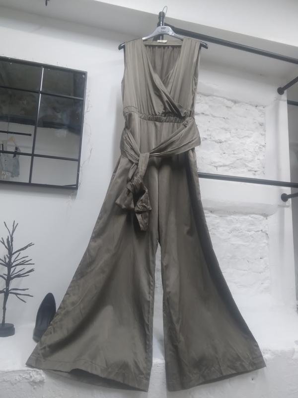 Femme Cerruti Combinaison Kaki Coton 36 / S / 44