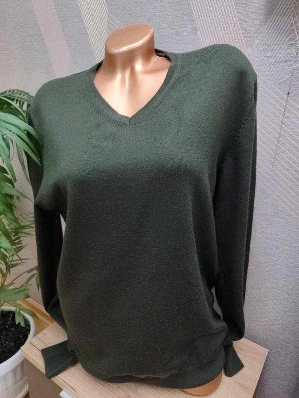 Women Charles Tyrwhitt Sweater Khaki Wool 38 / M /