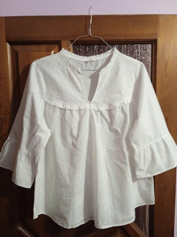 Women Falmer Shirt White Denim 46 / 3XL / 54