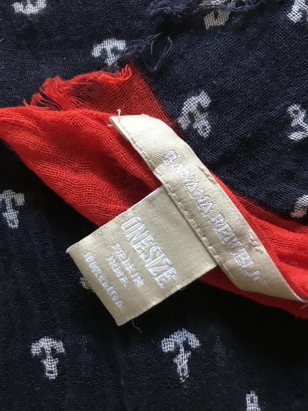 Écharpe Banana Republic Rouge Viscose