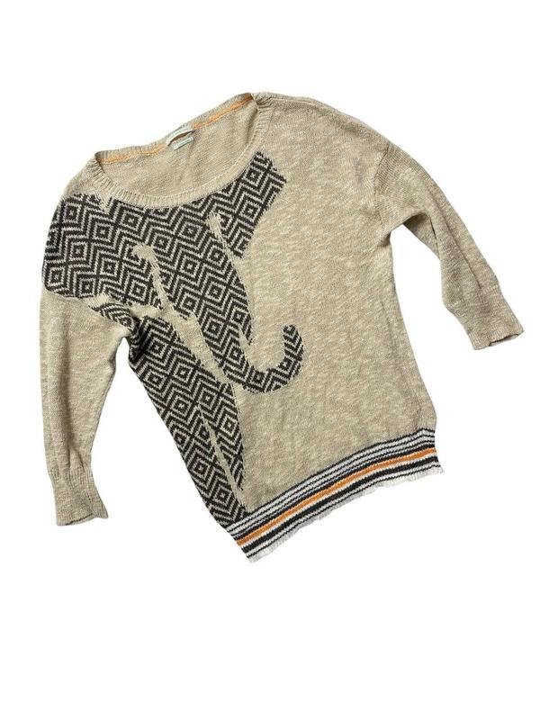 Damen United Colors Of Benetton Pullover Beige