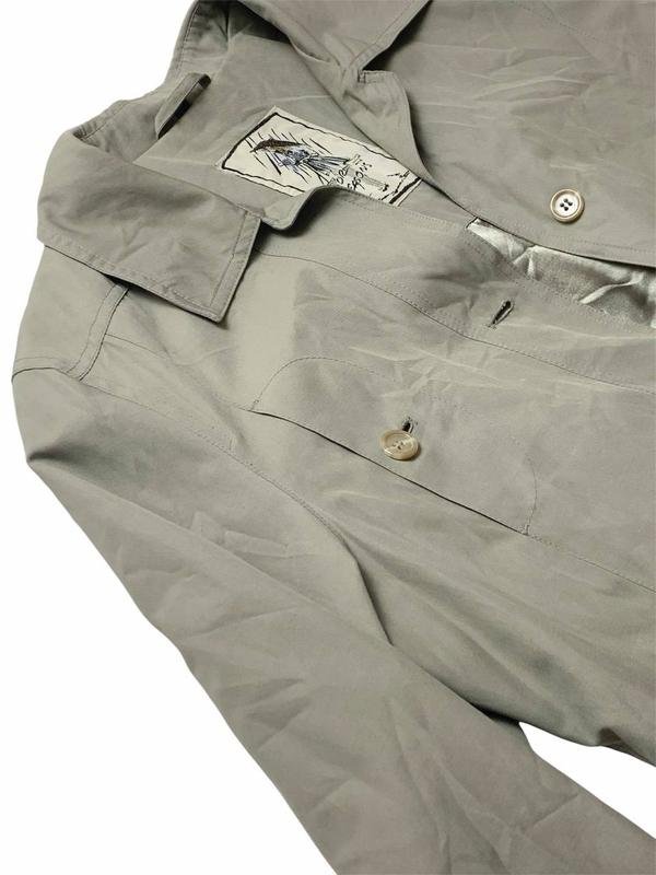 Femme Trench Coat Beige Polyester 38 / M / 46