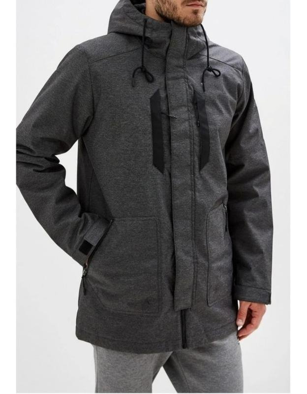 Men DKNY Jacket Grey Viscose 42 / XL / 50