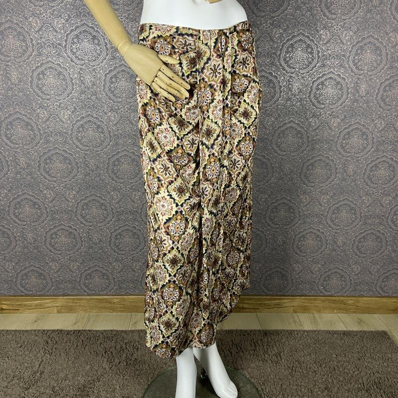 Women Massimo Dutti Skirt Multicolor Viscose 38 /