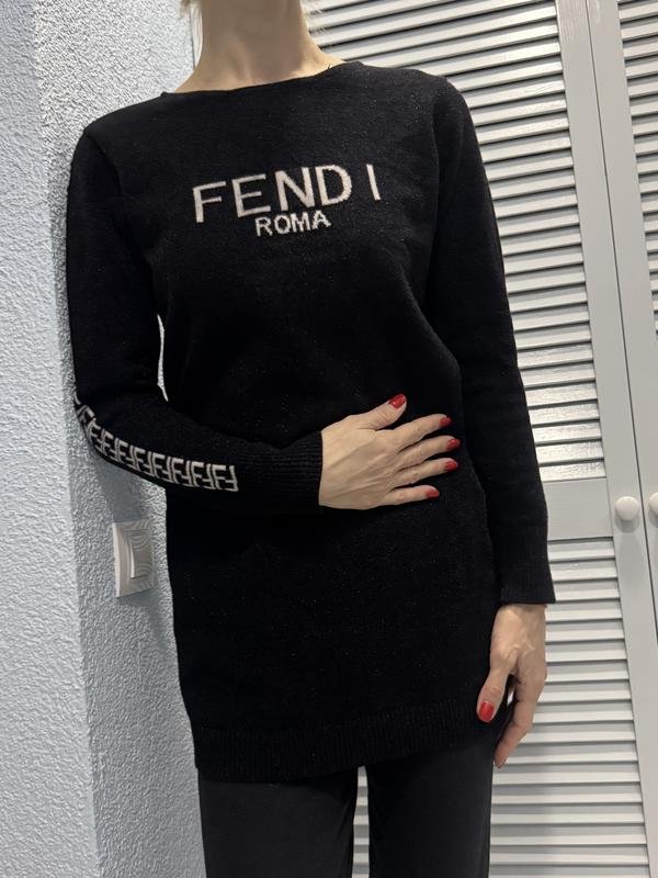 Femme Fendi Robe Noir 36 / S / 44
