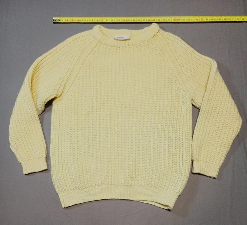 Herren The Cornish Woollen Company Pullover Weiß