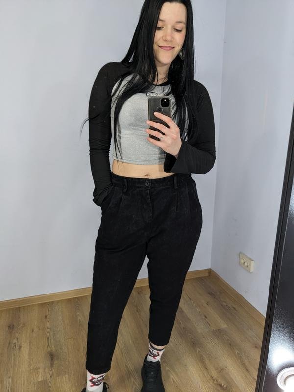 Damen Common Projects Jeans Schwarz Baumwolle M