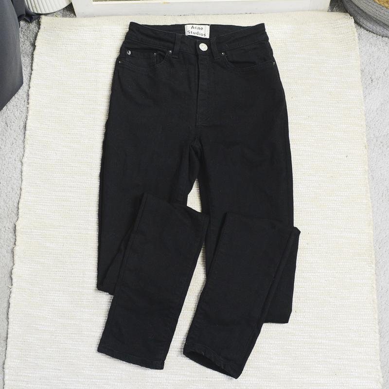 Femme Acne Studios Jeans Noir 26 / S