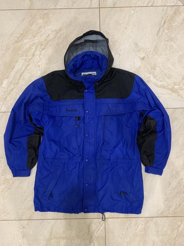 Herren Columbia Jacke Blau 38 / M / 46