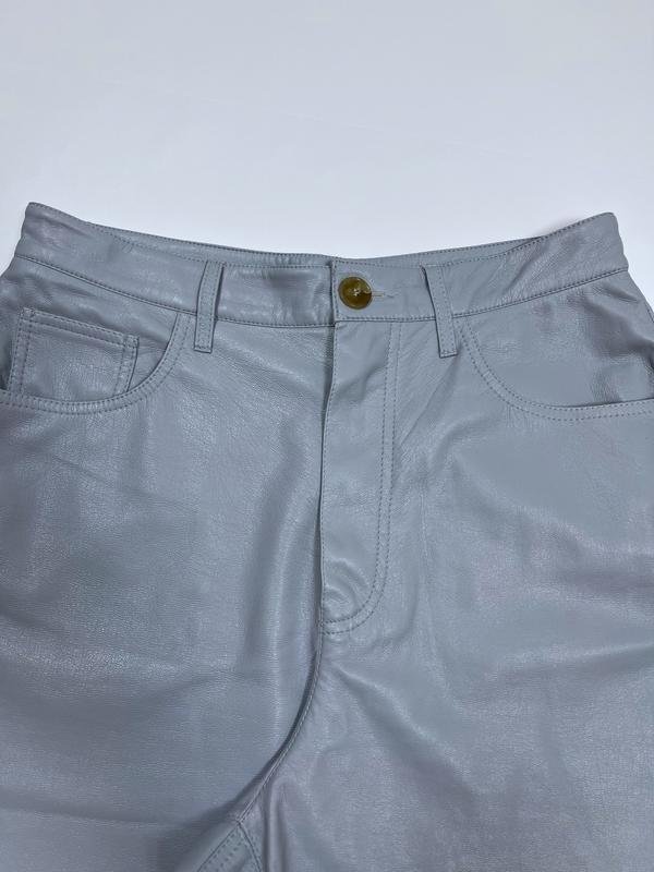 Женские Nanushka Шорты Голубой Полиэстер 38 / M /