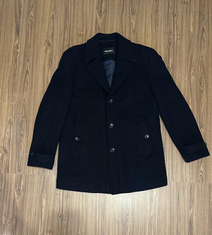 Men Alberto Gianni Coat Black Cashmere 40 /L / 48