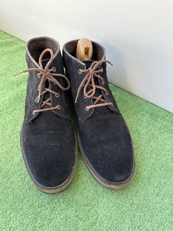 Homme Camel Active Bottes Bleu Marine Suède 45