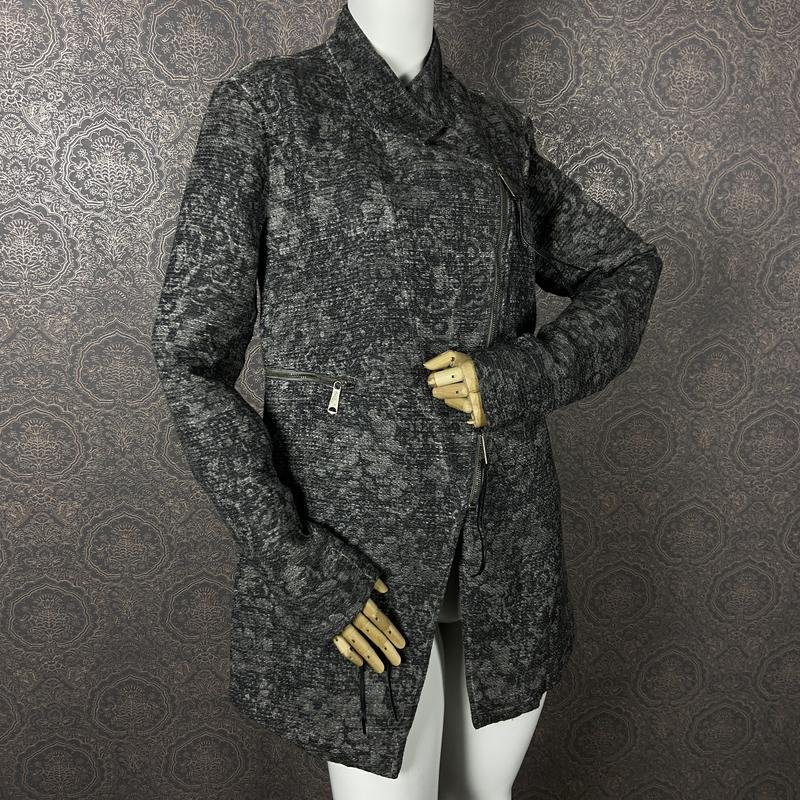 Women Diesel Jacket Grey Viscose 38 / M / 46